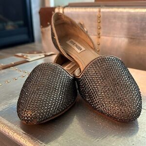 Steve Madden Rhinestone Balerina Flats